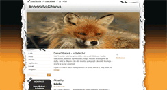 Desktop Screenshot of kozesnictvi-gibalova.cz